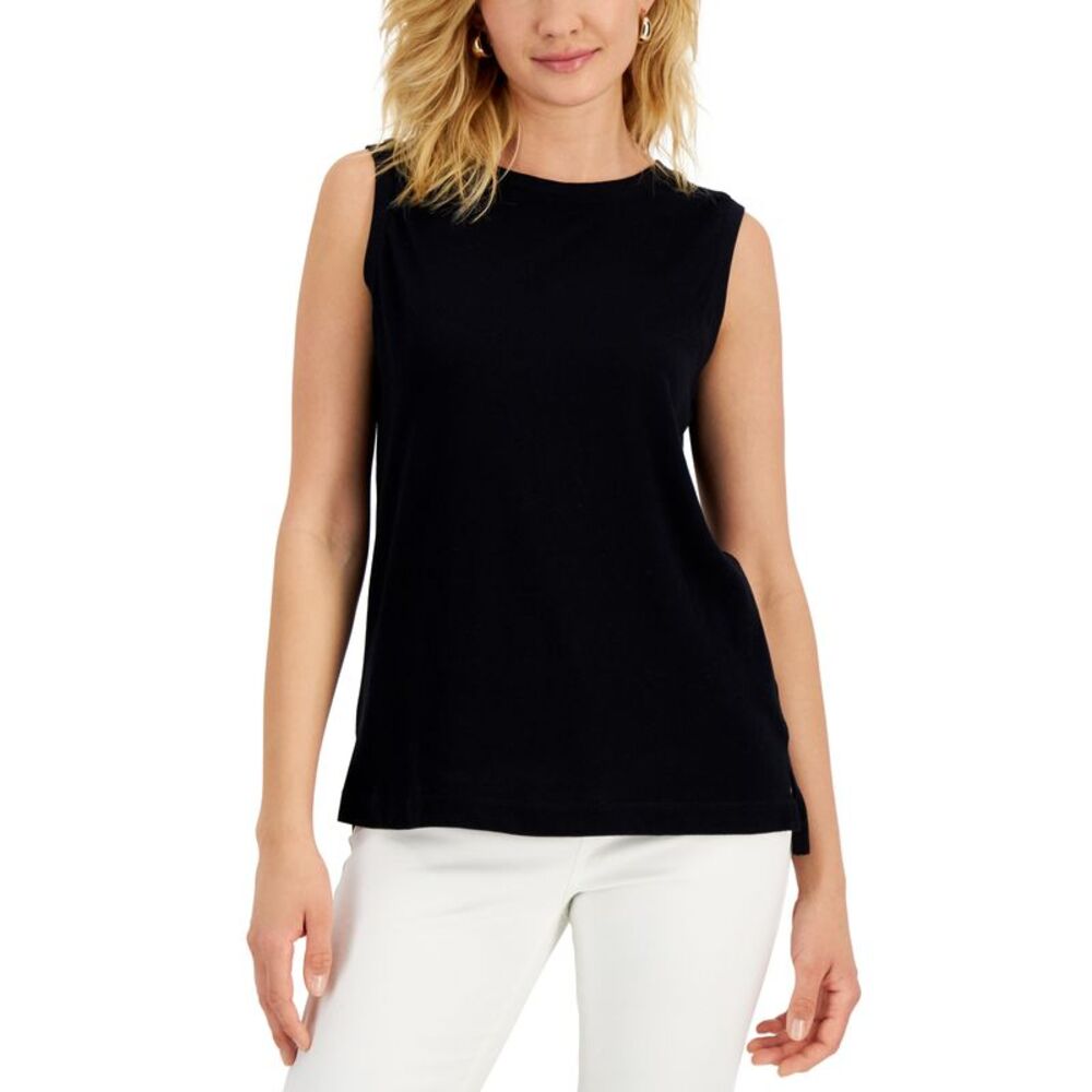 Style & Co Womens Sleeveless Top
